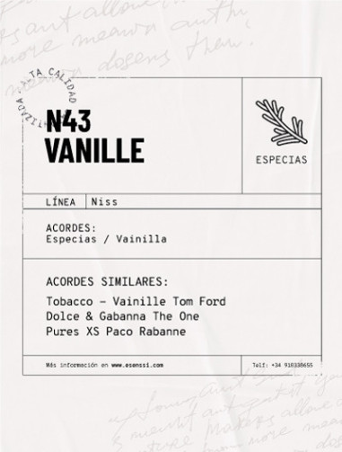 N43 / VANILLE