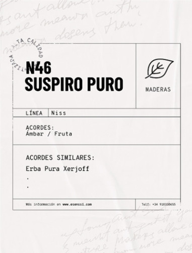 N46 / SUSPIRO PURO