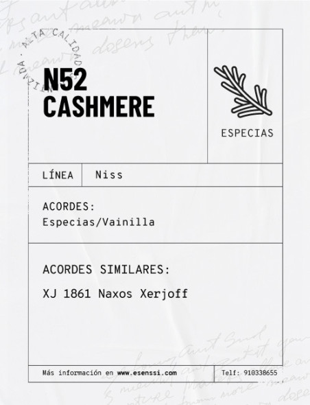 N52 / CASHMERE