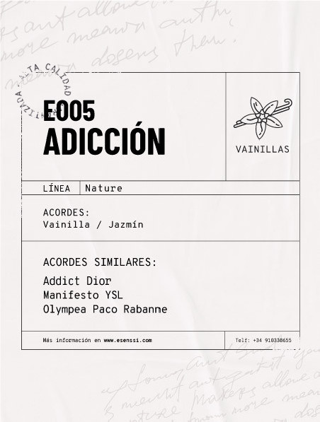 E005 / ADICCIÓN