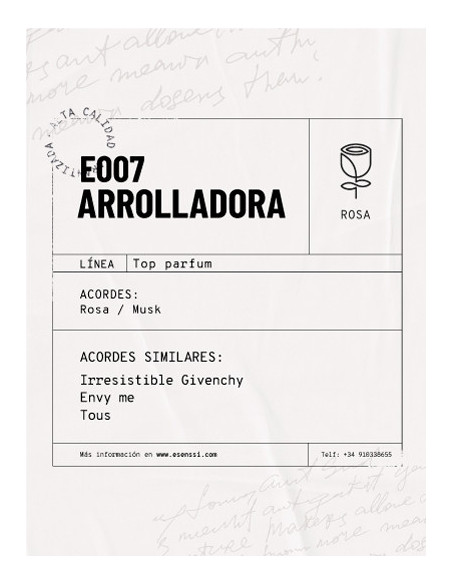 E007 / ARROLLADORA