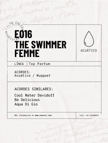 E016 / THE SWIMMER FEMME