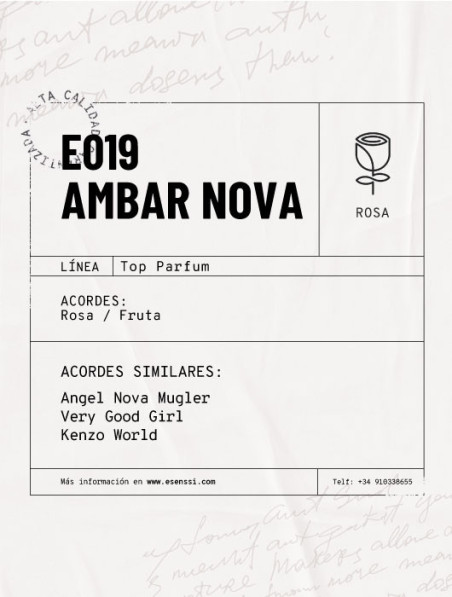 E019 / AMBAR NOVA