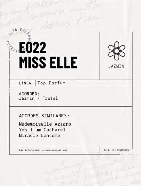 E022 / MISS ELLE