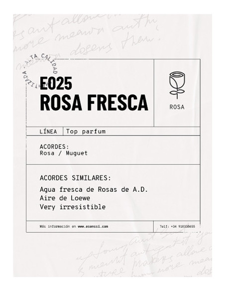 E025 / ROSA FRESCA