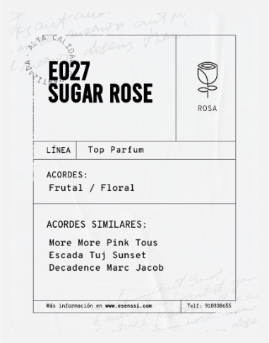 E027 / SUGAR ROSE