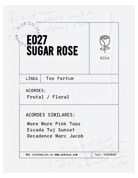 E027 / SUGAR ROSE