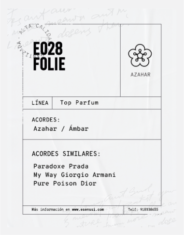 E028 / FOLIE