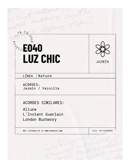 E040 / LUZ CHIC
