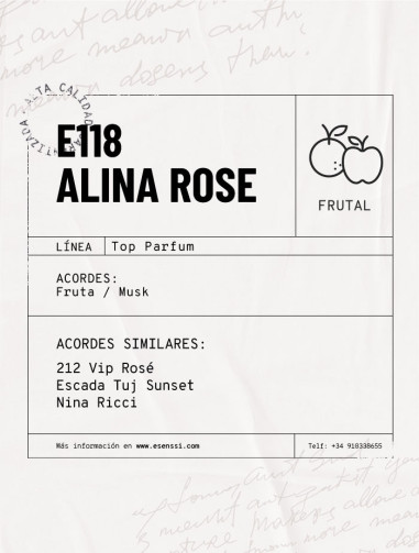 E118 / ALINA ROSÉ