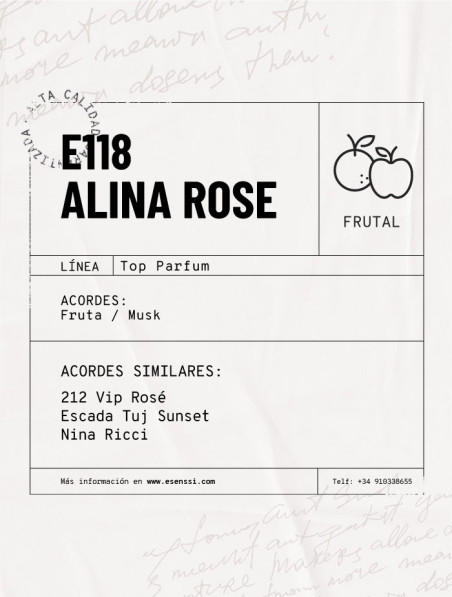 E118 / ALINA ROSÉ