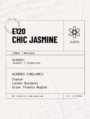 E120 / CHIC JASMINE