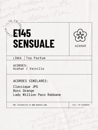 E145 / SENSUALE