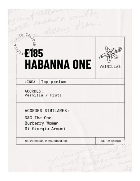 E185 / HAVANNA ONE