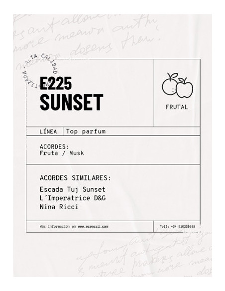 E225 / SUNSET