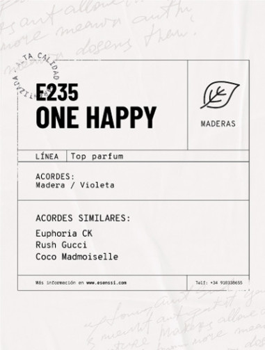 E235 / ONE HAPPY