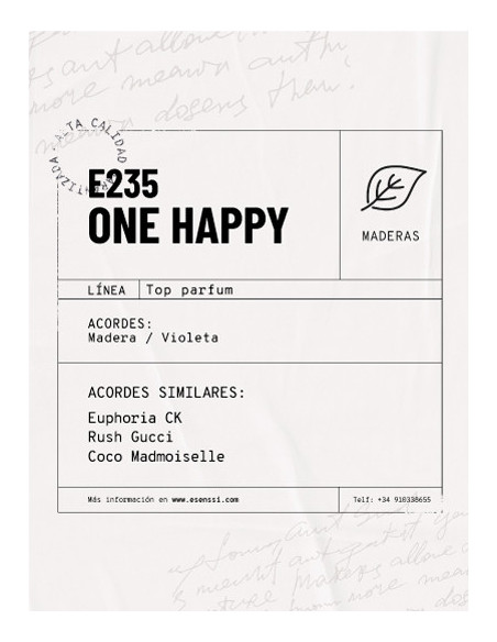 E235 / ONE HAPPY