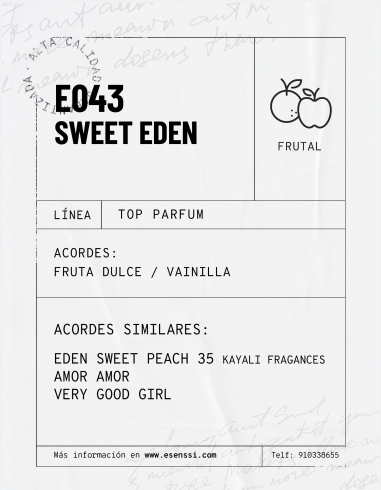E043 / SWEET EDEN