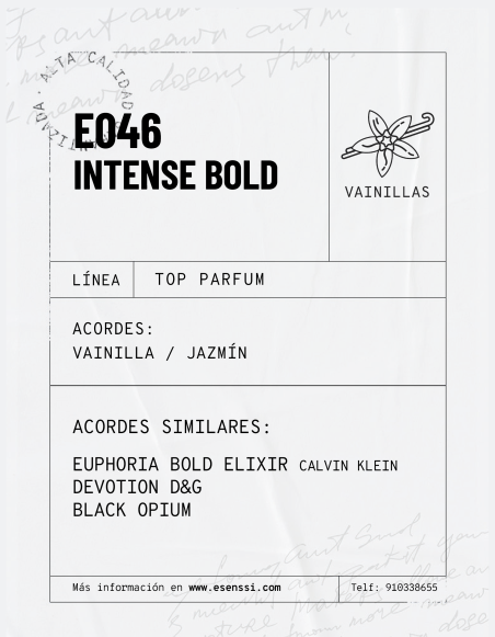 E046 / INTENSE BOLD