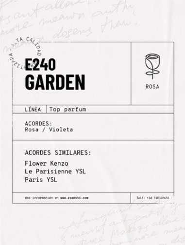 E240 / GARDEN
