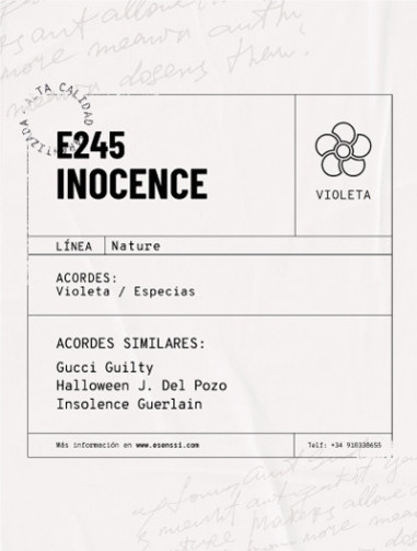 E245 / INOCENCE