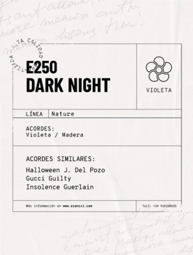 E250 / DARK NIGHT