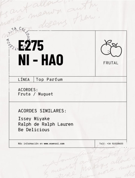 E275 / NI-HAO