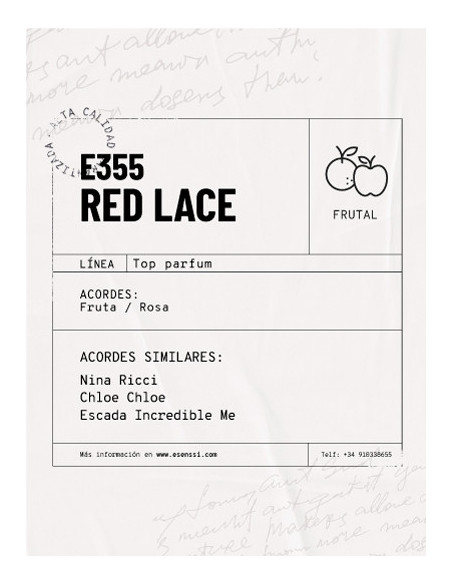 E355 / RED LACE