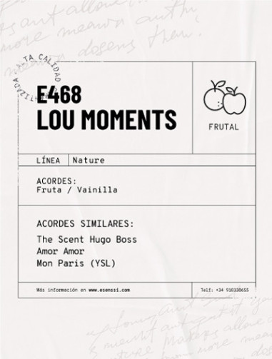 E468 / LOU MOMENTS
