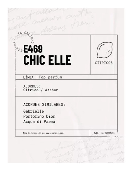 E469 / CHIC ELLE