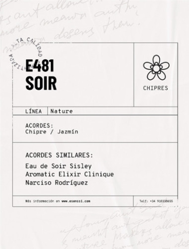 E481 / SOIR