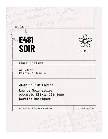 E481 / SOIR