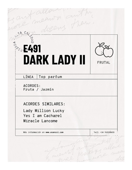 E491 / DARK LADY II
