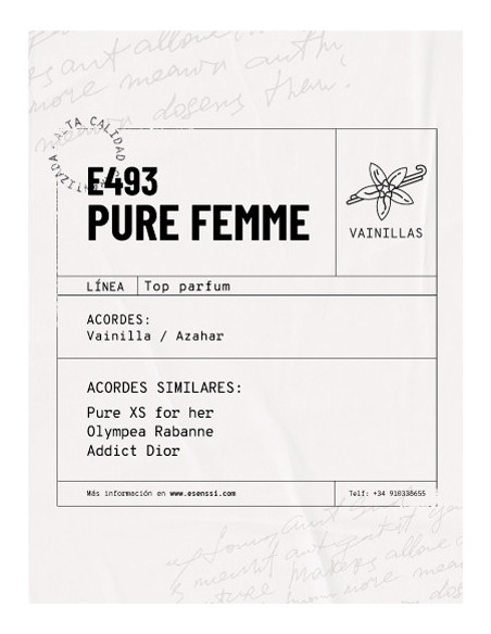 E493 / PURE FEMME