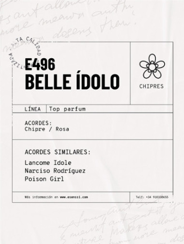 E496 / BELLE ÍDOLO