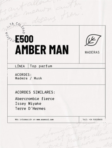 E500 / AMBER MAN