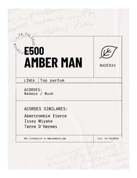 E500 / AMBER MAN