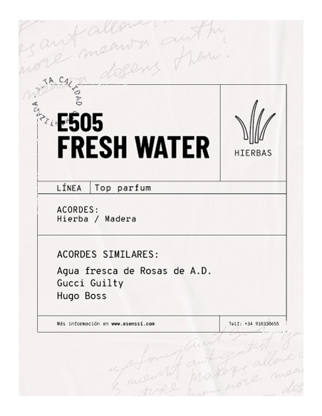 E505 / FRESH WATER