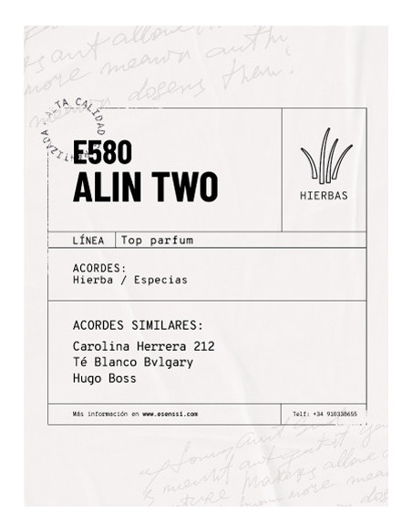 E580 / ALIN TWO