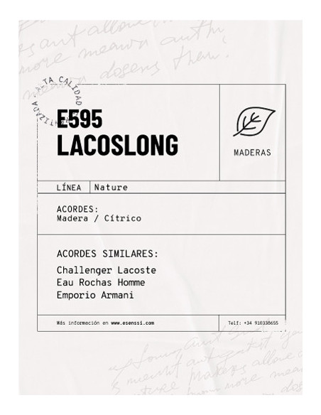 E595 / LACOSLONG