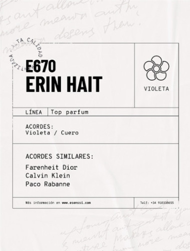 E670 / ERIN HAIT