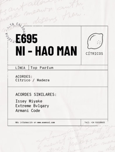 E695 / NI-HAO MAN