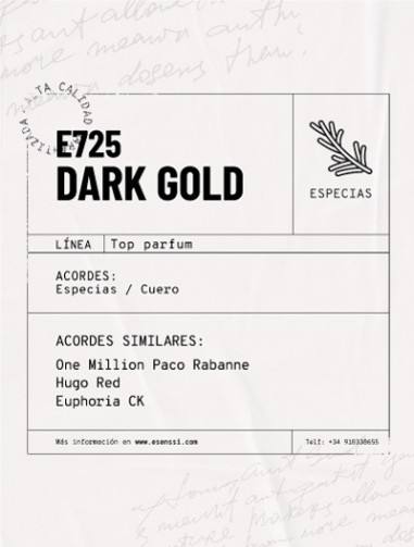 E725 / DARK GOLD