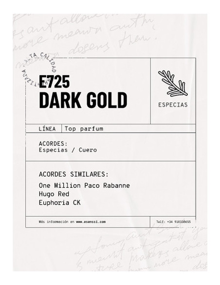 E725 / DARK GOLD