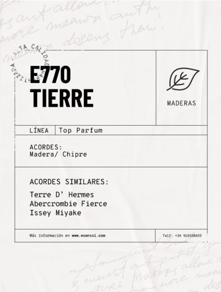 E770 / TIERRE
