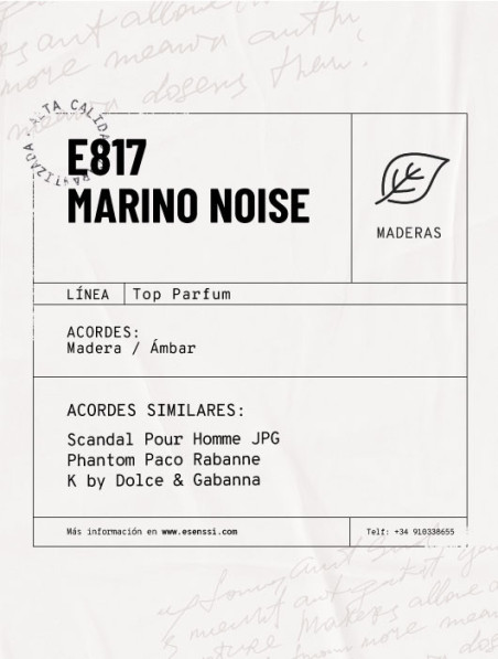 E817 / MARINO NOISE
