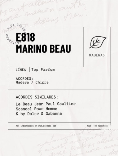 E818 / MARINO BEAU