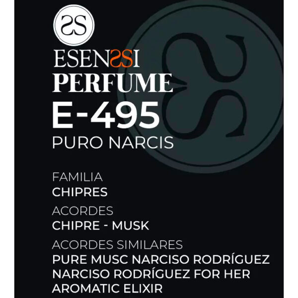 Perfumes E-495 - Esenssi Aromas: Fabrica de Perfumes de Equivalencia