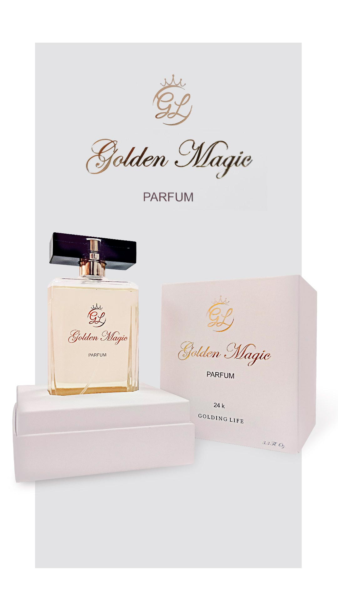 Proyecto Golden Magic Parfum - Esenssi Aromas: Fabrica de Perfumes de Equivalencia